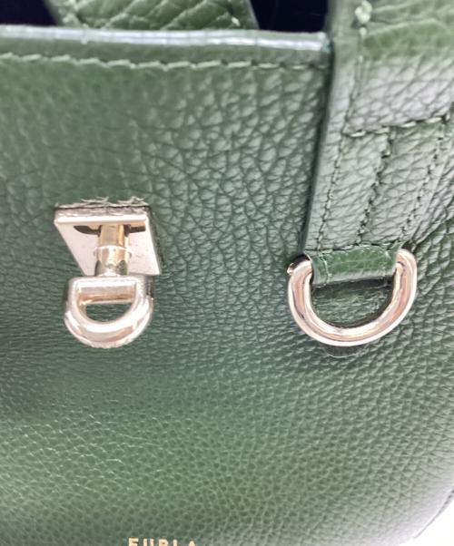 FURLA（フルラ）FURLA (フルラ) 2WAYバッグ グリーンの古着・服飾アイテム