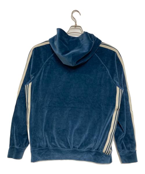 Needles（ニードルズ）Needles (ニードルズ) Track Hoody - C/Pe Velour ブルー サイズ:Ｓの古着・服飾アイテム