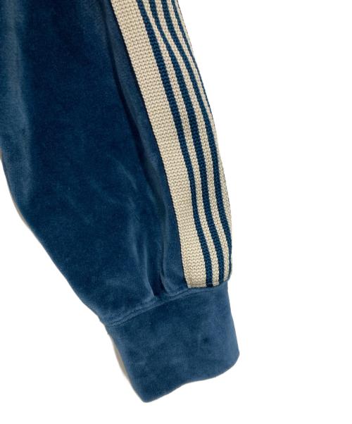 Needles（ニードルズ）Needles (ニードルズ) Track Hoody - C/Pe Velour ブルー サイズ:Ｓの古着・服飾アイテム