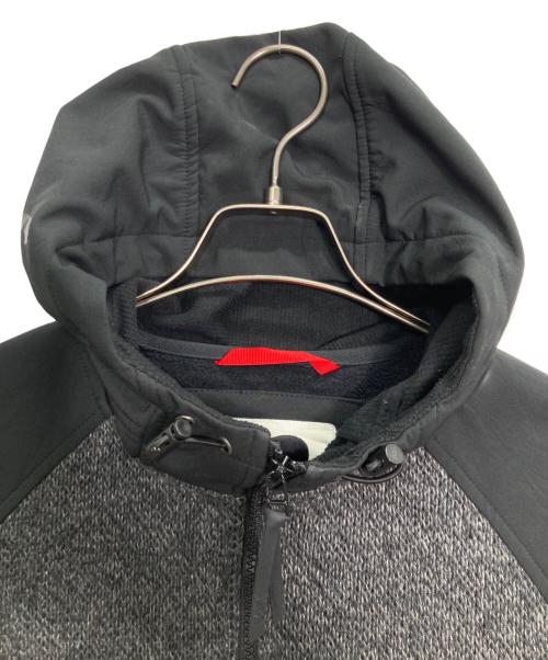 OXBOW（オックスボウ）OXBOW (オックスボウ) フーデッドジップジャケット ブラック サイズ:Mの古着・服飾アイテム