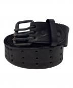 ISAMU KATAYAMA BACKLASHイサムカタヤマ・バックラッシュ）の古着「製品染め スリーピングベルト」｜ブラック