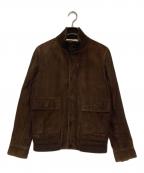 Cinquantaチンクワンタ）の古着「シープレザーブルゾン」｜ブラウン