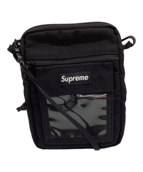 SUPREME（シュプリーム）SUPREME (シュプリーム) ショルダーポーチ ブラックの古着・服飾アイテム