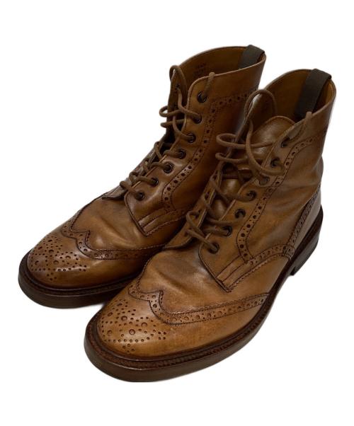 Tricker's（トリッカーズ）Tricker's (トリッカーズ) レースアップ カントリーブーツ キャメル サイズ:10.5の古着・服飾アイテム