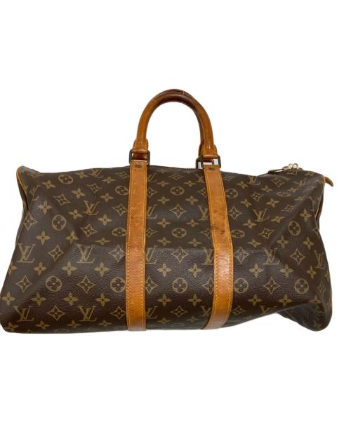 LOUIS VUITTON（ルイ ヴィトン）LOUIS VUITTON (ルイ ヴィトン) トラベルバッグ ブラウンの古着・服飾アイテム