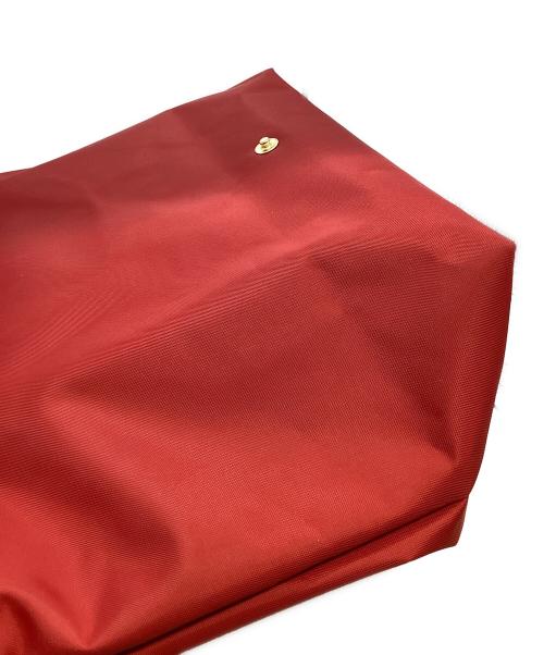 LONGCHAMP（ロンシャン）LONGCHAMP (ロンシャン) ルプリアージュ ハンドバッグ レッドの古着・服飾アイテム