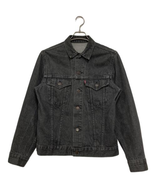 LEVI'S（リーバイス）LEVI'S (リーバイス) 先染めブラック デニム トラッカー ジャケット ブラック サイズ:38の古着・服飾アイテム