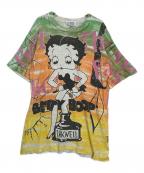 BETTY BOOPベティー・ブープ）の古着「ペティデザインTシャツ」｜グリーン