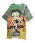BETTY BOOP (ベティー・ブープ) ペティデザインTシャツ グリーン サイズ:Ｌ：5000円