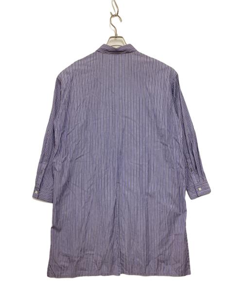 DISCOVERED（ディスカバード）DISCOVERED (ディスカバード) THOMAS MASON (トーマスメイソン) オーバーロングシャツ ブルー サイズ:1の古着・服飾アイテム