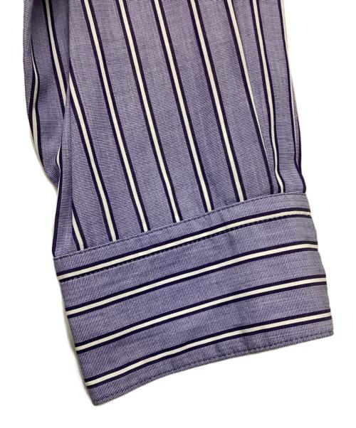 DISCOVERED（ディスカバード）DISCOVERED (ディスカバード) THOMAS MASON (トーマスメイソン) オーバーロングシャツ ブルー サイズ:1の古着・服飾アイテム