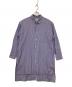 DISCOVERED（ディスカバード）の古着「オーバーロングシャツ」｜ブルー