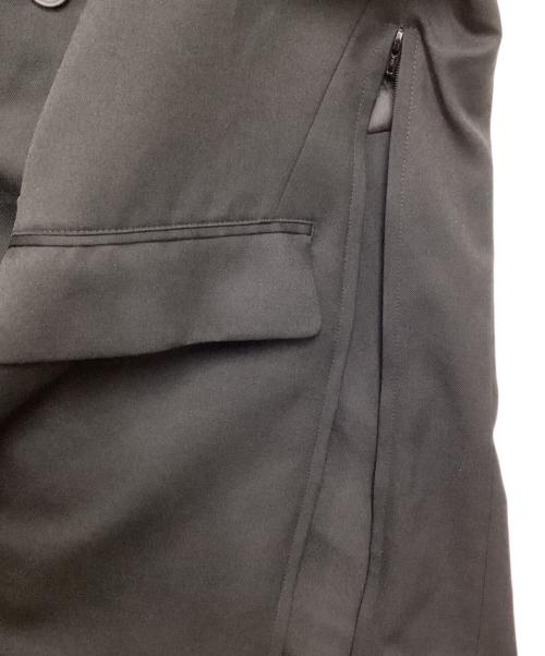 MAISON SPECIAL（メゾンスペシャル）MAISON SPECIAL (メゾンスペシャル) Wool Mix Smooth Prime-Over Peaked Lapel Double Tailored Jacket グレー サイズ:1の古着・服飾アイテム