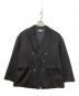 MAISON SPECIAL（メゾンスペシャル）の古着「Wool Mix Smooth Prime-Over Peaked Lapel Double Tailored Jacket」｜グレー