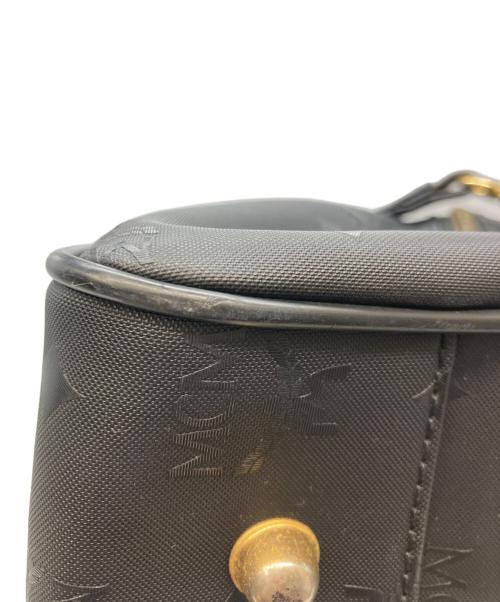 MCM（エムシーエム）MCM (エムシーエム) ミニボストンバッグ ブラックの古着・服飾アイテム