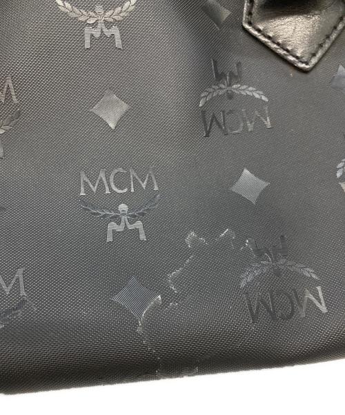 MCM（エムシーエム）MCM (エムシーエム) ミニボストンバッグ ブラックの古着・服飾アイテム