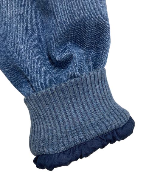 LOUIS VUITTON（ルイ ヴィトン）LOUIS VUITTON (ルイヴィトン) モノグラム パデッド パファー デニムジャケット インディゴ サイズ:48の古着・服飾アイテム