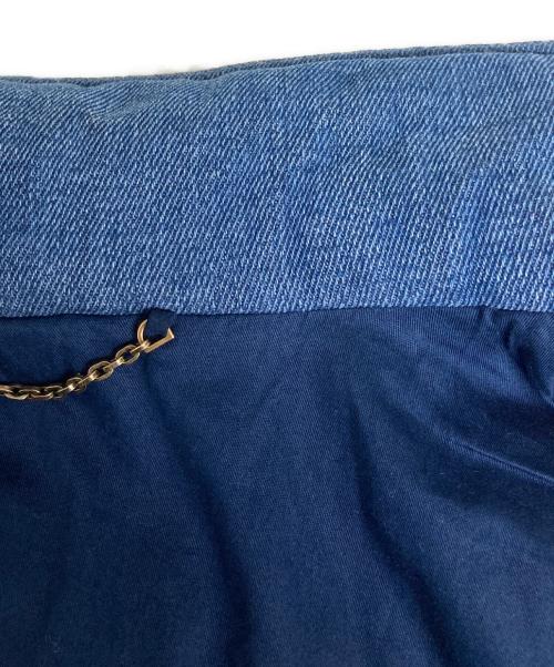 LOUIS VUITTON（ルイ ヴィトン）LOUIS VUITTON (ルイヴィトン) モノグラム パデッド パファー デニムジャケット インディゴ サイズ:48の古着・服飾アイテム