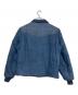 LOUIS VUITTON (ルイヴィトン) モノグラム パデッド パファー デニムジャケット インディゴ サイズ:48：160000円