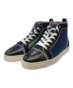 Christian Louboutinクリスチャン・ルブタン）の古着「LOUIS ORLATO FLAT」｜ブルー