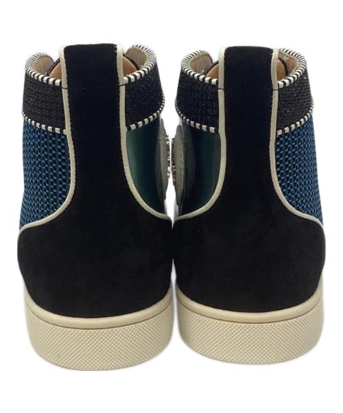 Christian Louboutin（クリスチャン・ルブタン）Christian Louboutin (クリスチャン・ルブタン) LOUIS ORLATO FLAT ブルー サイズ:40 1/2の古着・服飾アイテム