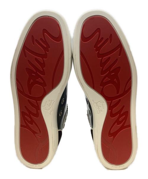 Christian Louboutin（クリスチャン・ルブタン）Christian Louboutin (クリスチャン・ルブタン) LOUIS ORLATO FLAT ブルー サイズ:40 1/2の古着・服飾アイテム