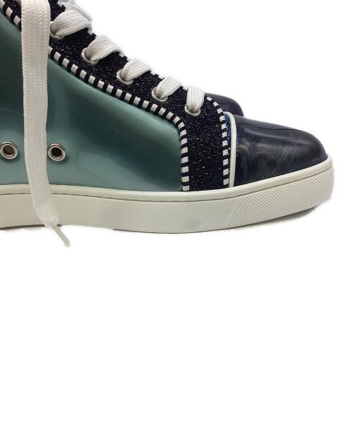 Christian Louboutin（クリスチャン・ルブタン）Christian Louboutin (クリスチャン・ルブタン) LOUIS ORLATO FLAT ブルー サイズ:40 1/2の古着・服飾アイテム