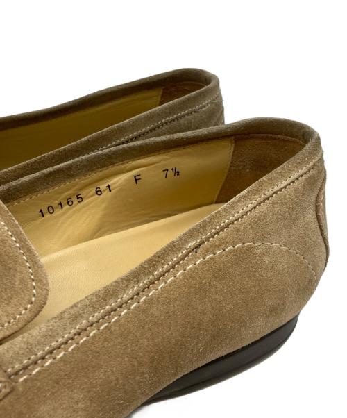 Santoni 10165 61（サントーニ 10165 61）Santoni 10165 61 (サントーニ 10165 61) スウェードシューズ ベージュ サイズ:7 1/2の古着・服飾アイテム