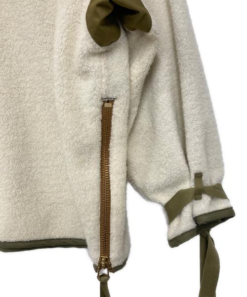 HYKE（ハイク）HYKE (ハイク) M-51 PILE LINER TOP ホワイト サイズ:1 SMALLの古着・服飾アイテム