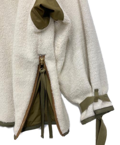 HYKE（ハイク）HYKE (ハイク) M-51 PILE LINER TOP ホワイト サイズ:1 SMALLの古着・服飾アイテム