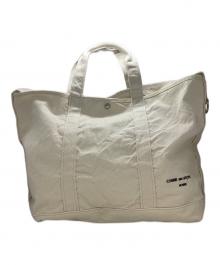 COMME des GARCONS HOMME（コムデギャルソン オム）の古着「トートバッグ」｜ホワイト