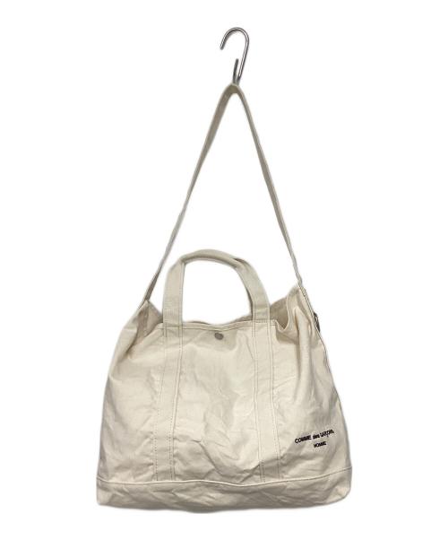 COMME des GARCONS HOMME（コムデギャルソン オム）COMME des GARCONS HOMME (コムデギャルソン オム) トートバッグ ホワイトの古着・服飾アイテム