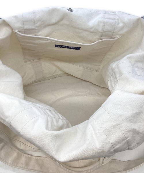 COMME des GARCONS HOMME（コムデギャルソン オム）COMME des GARCONS HOMME (コムデギャルソン オム) トートバッグ ホワイトの古着・服飾アイテム