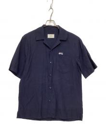 ami（アミ）の古着「オープンカラーシャツ」｜ネイビー