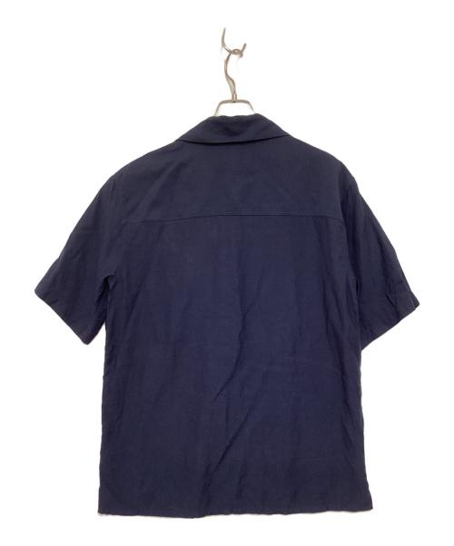 ami（アミ）ami (アミ) オープンカラーシャツ ネイビー サイズ:Mの古着・服飾アイテム