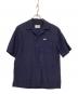ami（アミ）の古着「オープンカラーシャツ」｜ネイビー