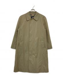 Burberry's（バーバリー）の古着「ノヴァチェックステンカラーコート」｜ベージュ