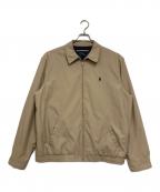 POLO RALPH LAURENポロ・ラルフローレン）の古着「スイングトップ スポーツジャケット」｜ベージュ