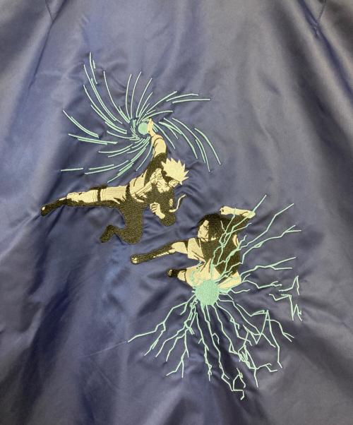 graniph（グラニフ）graniph (グラニフ) NARUTOコラボリバーシブルMA-1ジャケット ネイビー サイズ:Lの古着・服飾アイテム