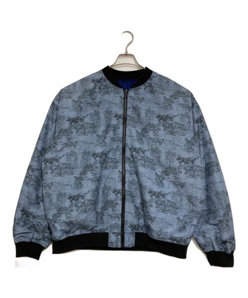 graniph（グラニフ）graniph (グラニフ) NARUTOコラボリバーシブルMA-1ジャケット ネイビー サイズ:Lの古着・服飾アイテム