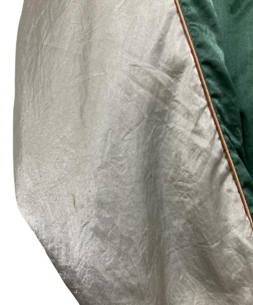 Ms NICX SIXX（ニックシックス）Ms NICX SIXX (ニックシックス) 和柄スカジャン グリーン サイズ:Ｌの古着・服飾アイテム