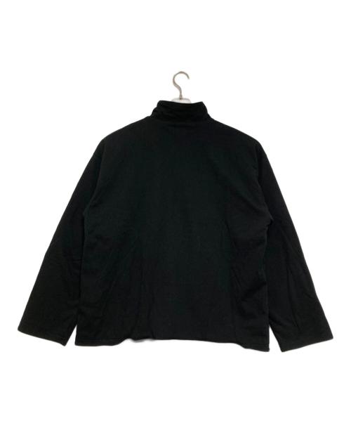 ORCIVAL（オーシバル）ORCIVAL (オーシバル) ハーフジップロングスリーブプルオーバー ブラック サイズ:5の古着・服飾アイテム
