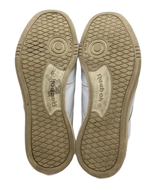 REEBOK（リーボック）REEBOK (リーボック) BoTT (ボット) Club C 85 ローカットスニーカー ホワイト×ネイビー サイズ:US9.5の古着・服飾アイテム