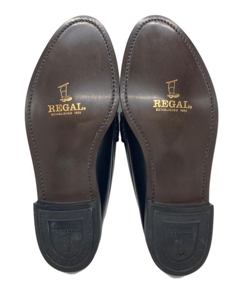 REGAL（リーガル）REGAL (リーガル) コインローファー ブラック サイズ:25.5の古着・服飾アイテム