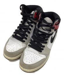 NIKE（ナイキ）の古着「Air Jordan 1 High OG "Light Smoke Grey"」｜グレー×ホワイト