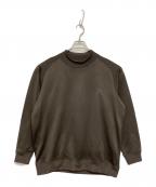 Needlesニードルズ）の古着「L/S Mock Neck T -Bright Jersey-」｜オリーブ