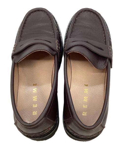 REMME（レメ）REMME (レメ) ローファー ブラウン サイズ:37の古着・服飾アイテム