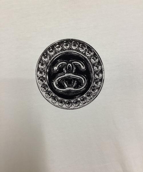 NIKE（ナイキ）NIKE (ナイキ) stussy (ステューシー) プリントカットソー ホワイト サイズ:mの古着・服飾アイテム