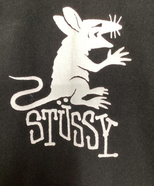 stussy（ステューシー）stussy (ステューシー) RAT HOODIE ブラック サイズ:Mの古着・服飾アイテム
