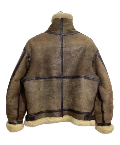 AVIREX（アヴィレックス）AVIREX (アヴィレックス) TYPEB-3ムートンフライトジャケット ブラウン サイズ:40の古着・服飾アイテム